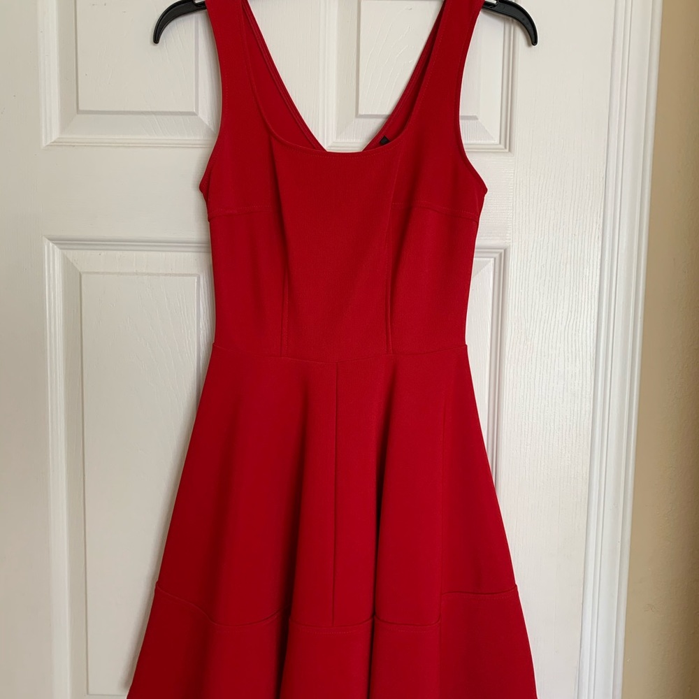 Red cocktail dress!